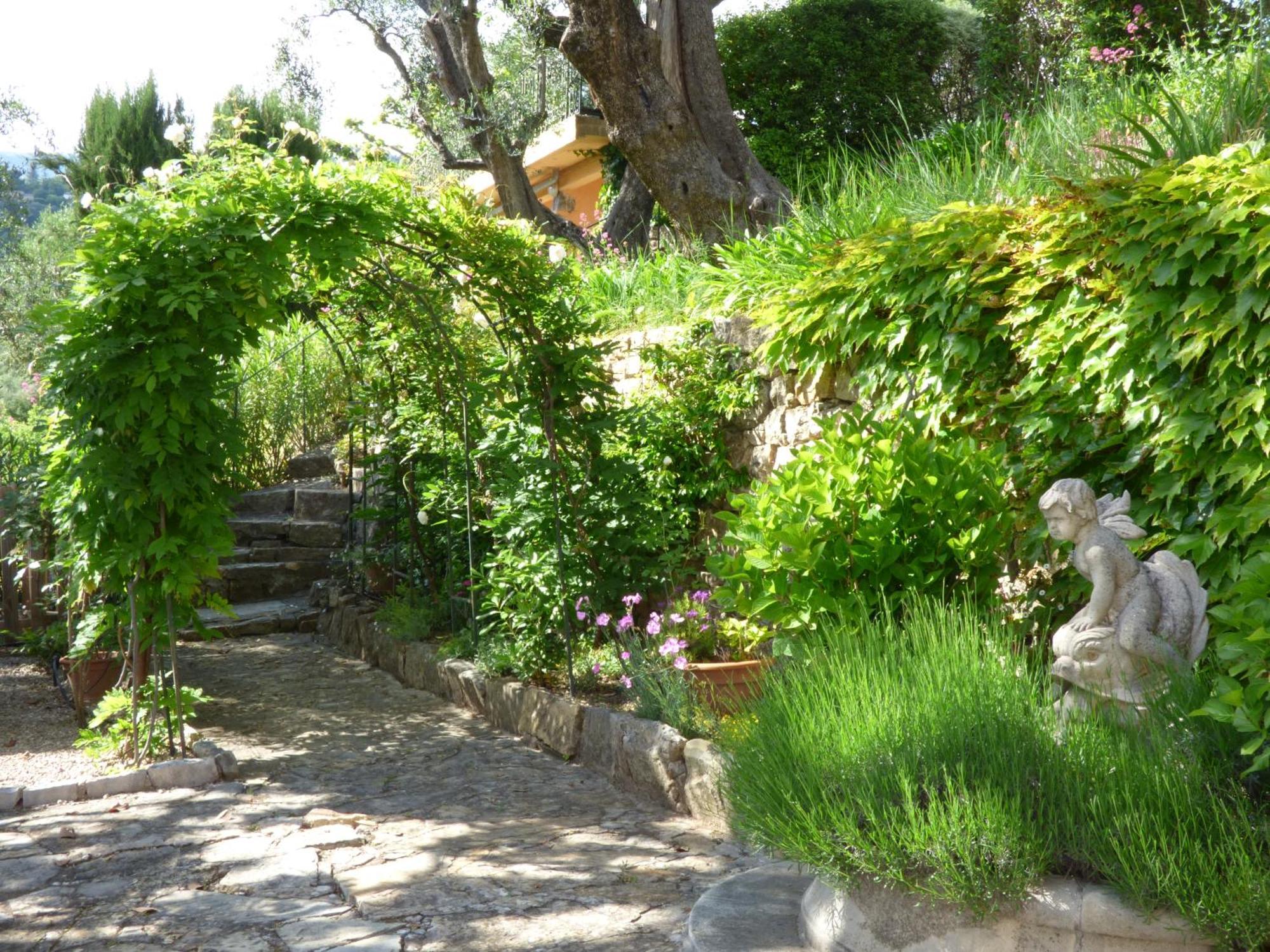 Apartment Picasso In Large Park With Heated Pool Chateauneuf-Grasse Bagian luar foto